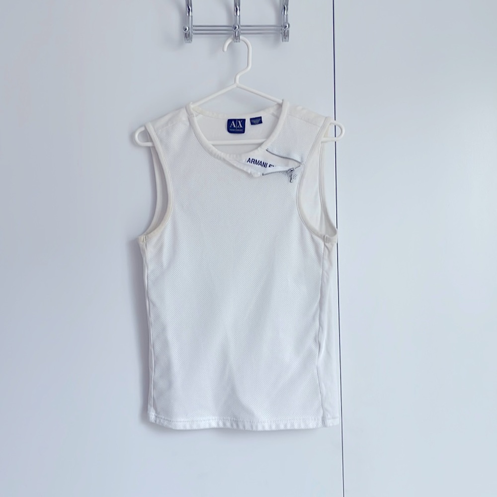 Armani Exchange Sleeveless (White)